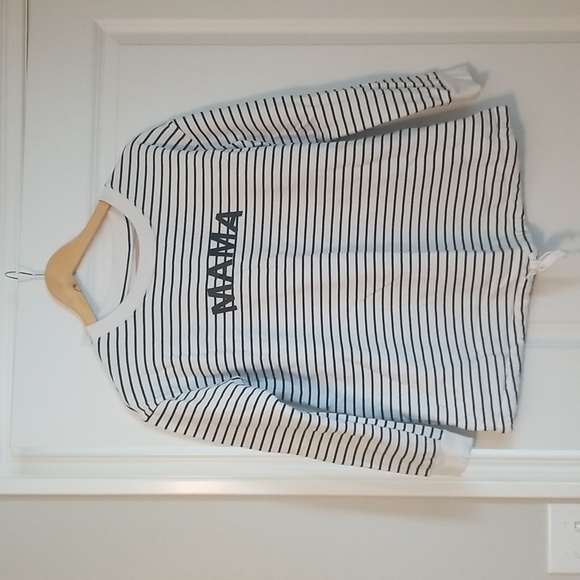 Isabel Maternity Mama strioed sweatshirt size XS - Picture 2 of 6